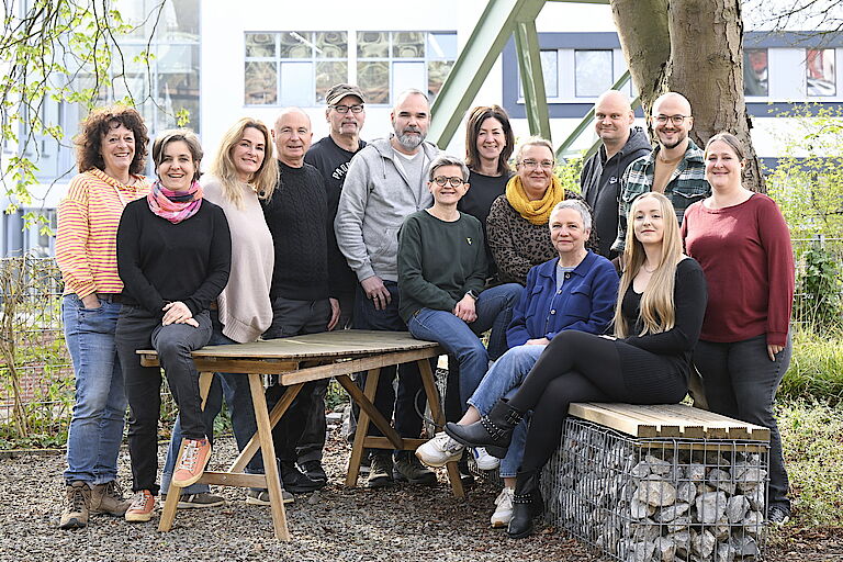 Das Team der Assistenz zur Sozialen Teilhabe (AST) 